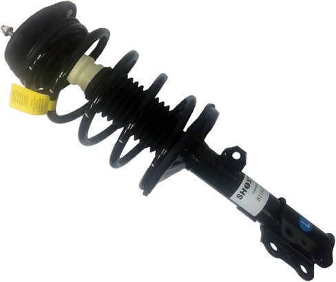 زوج Shoxtec Front Pair Complete STRUTS Coil Coil Assembly Presbly for 2003-2008 Toyota Corolla Coil Coil Spring Shock Accorber REPLE. الجزء رقم 172114 172115 in Saudi Arabia