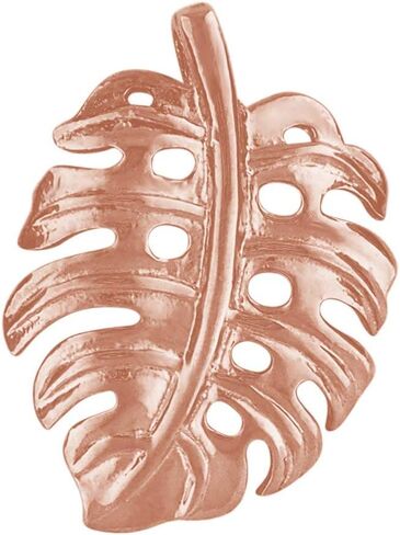 Sterling Silver Monstera Pendant in Saudi Arabia
