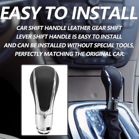 العتاد نصي تحول مقبض الترس التلقائي وعصا الرأس مقبض رأس الذراع وسيلة التحول الجلدي الترس التحول المقبض مناسبة ل rega opel insignia verano in Kuwait