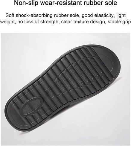 TXTC Fashion Shoes البالغين الصنادل في الهواء الطلق النعال في الهواء الطلق تدليك النعال المفتوح إصبع القدم شريحة مسطحة النعال الراحة غير الرسمية نعل المطاط (اللون: بني ، الحجم: 40 الاتحاد الأوروبي) in Kuwait