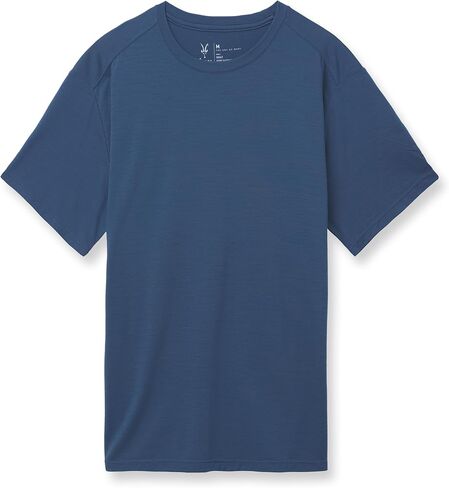 IBEX Merino Wool Men's Goat Short Sleeve Crew | Lightweight Regular Fit Crewneck T-Shirt for Hiking, Workout & Everyday Wear in Kuwait