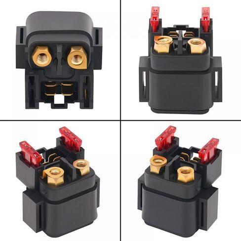 Motorcycle Starter Relay Compatible with Kodiak 450 YFM350 400 XV1600 XV1700 TTR125 TTR230 TTR90 YZFR1 GTS1000A Big Bear 250 2WD in Saudi Arabia