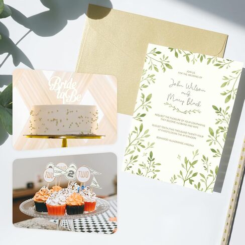 110lb White Cardstock 8.5x11, Goefun 100 Sheets Heavyweight White Card Stock 300 GSM for Invitations, Menus, Poster, DIY Card in Kuwait