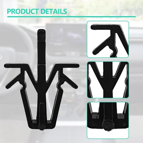 30PCS Grille Grille Cretainer Clips ، استبدال T0Y0TA 1989-1995 بيك آب ، 1995-2004 Tacoma ، 1989-2002 4Runner ، 2001-2005 RAV4 ، مقاطع مثبتة لوحة القطع الداخلية من النايلون ، تحل محل 90467-12040 in Saudi Arabia