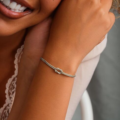 جينير 14K أساور مطلية بالذهب للنساء ، أساور الأذرع اللذيذة سلسلة الأفعى قابلة للتعديل in Kuwait