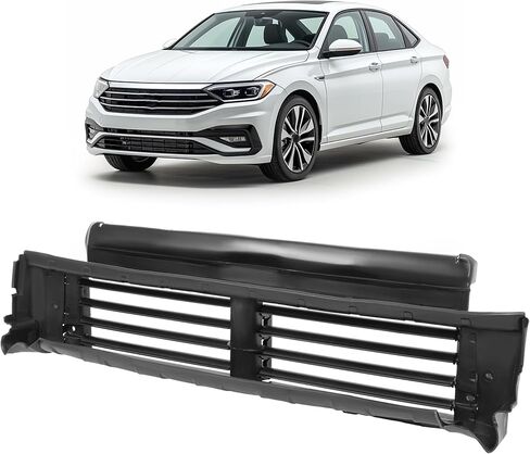 مجموعة مصراع الهواء المبرد النشط مع محرك متوافق مع 2019-2021 Volkswagen jetta استبدال 17A-122-321-B بلاستيك PP الثقيلة- in Saudi Arabia