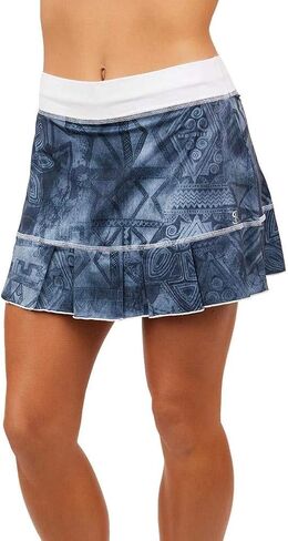UV Colors Print 14 Inch Womens Tennis Skirt in Saudi Arabia
