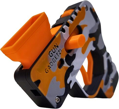 Candy Toy Gun Shooter - Wow... Shoots FAR & Fast! Loaded with Fun! 3D Printed Premium Toy Gun: Shoots Candy FAR Ships Today (Blizzard Storm) in Kuwait