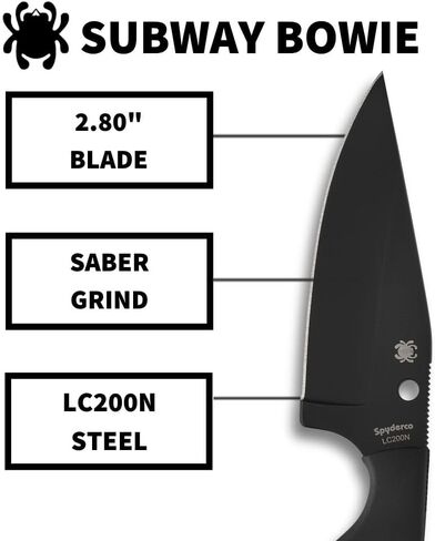 Spyderco FB48PBK Subway Bowie in Saudi Arabia