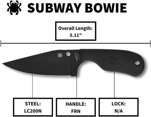 Spyderco FB48PBK Subway Bowie in Saudi Arabia