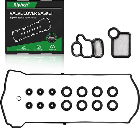 VS50614R Valve Cover Gasket Set for Honda CR-V 02-09/Accord 03-07/Civic 02-11/Element 03-11, for Acura TSX 04-13/RSX 02-06/ILX 2013/CSX 06-11/RDX 07-12, 2.4L/2.0L/2.3L L4 in Saudi Arabia