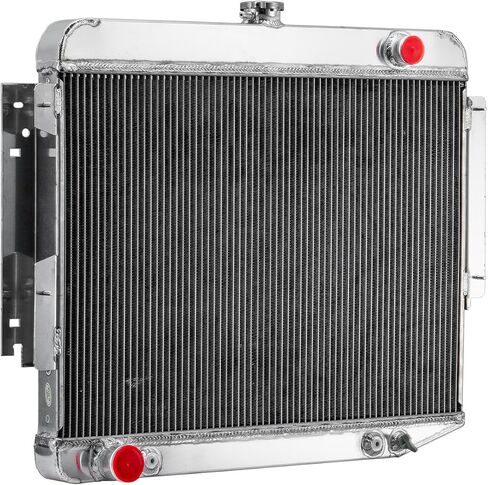 3 Row Core Aluminum Radiator for 1966-1969 Dodge Charger 500 R/T 6.3L 7.2L Big Block All Aluminum Radiador 1967 1968 for Dodge Radiators in Kuwait