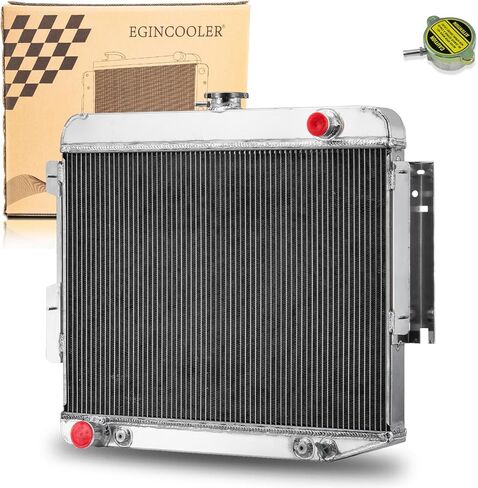 3 Row Core Aluminum Radiator for 1966-1969 Dodge Charger 500 R/T 6.3L 7.2L Big Block All Aluminum Radiador 1967 1968 for Dodge Radiators in Kuwait