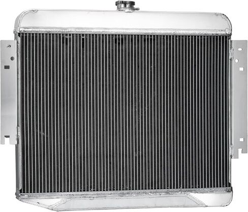 3 Row Core Aluminum Radiator for 1966-1969 Dodge Charger 500 R/T 6.3L 7.2L Big Block All Aluminum Radiador 1967 1968 for Dodge Radiators in Kuwait