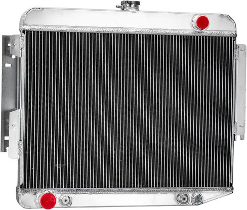 3 Row Core Aluminum Radiator for 1966-1969 Dodge Charger 500 R/T 6.3L 7.2L Big Block All Aluminum Radiador 1967 1968 for Dodge Radiators in Kuwait