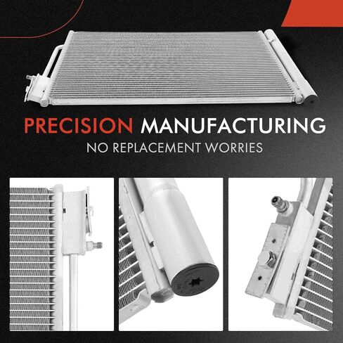 A-Premium Aluminum Radiator & AC Condenser Cooling Kit Compatible with Chevrolet Malibu 2016-2018 & Buick LaCrosse 2017-2019, 1.5L 3.6L, Automatic Transmission in Saudi Arabia
