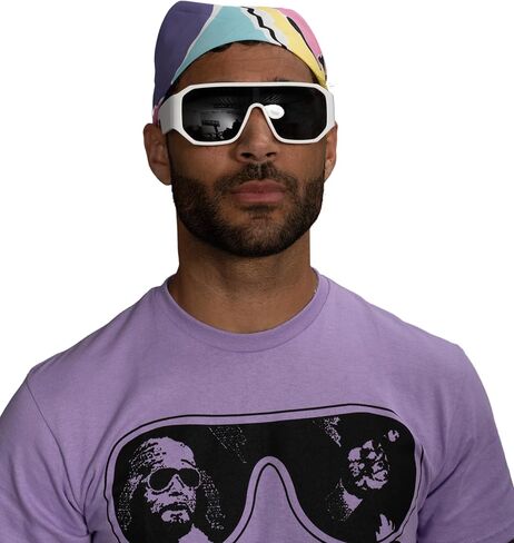 Macho Man T-shirt Bandana and Sunglasses Complete Costume Set in Saudi Arabia