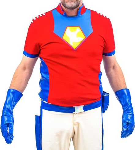صانع السلام Super Hero Deluxe Deluxe Complete Up Up for Halloween & Cosplay Costume in Saudi Arabia