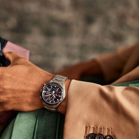 المواطن Eco-Drive Tsuki-yomi A-T Dial Super Super Titanium Watch | 43mm | BY1018-55X in Saudi Arabia