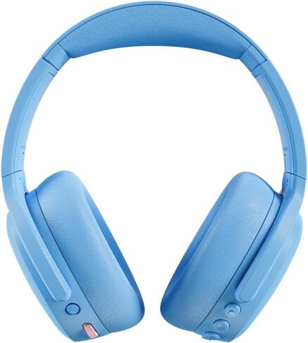 سماعات رأس سكل كاندي كراشر ANC 2 فوق الأذن تعمل بتقنية البلوتوث اللاسلكية مع خاصية إلغاء الضوضاء مع باس حسي، تحكم صوتي سكل آي كيو، بطارية 50 ساعة، ميكروفون - أسود/أسفلت in Kuwait