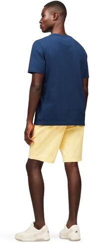 Tommy Hilfiger Men Men Short Sleeve Cotton Cotton Thirts with Photo Print Design in Kuwait