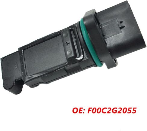 محول مستشعر تدفق الهواء F00C2G2055 MAF مستشعر مقياس تدفق الهواء الكتلي متوافق مع مقعد Altea Audi A3 1.9 TDI Volkswagen VW BORA 038906461B in Saudi Arabia