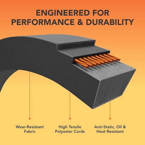 PIX - A26 / 4L280، حزام V، A/4L، 1/2 × 28 بوصة OC in Kuwait