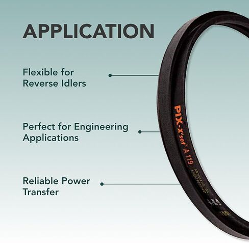 PIX - A26 / 4L280، حزام V، A/4L، 1/2 × 28 بوصة OC in Kuwait