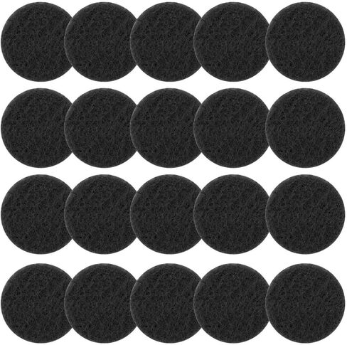 IMIKEYA 100pcs Essential Oil Diffuser Pads for Necklace and Car - Cotton Refill Pads for Aromatherapy - Compatible with Oil Diffusers and Aroma Jewelry for Home and Travel in Saudi Arabia