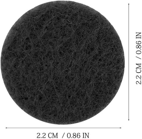 IMIKEYA 100pcs Essential Oil Diffuser Pads for Necklace and Car - Cotton Refill Pads for Aromatherapy - Compatible with Oil Diffusers and Aroma Jewelry for Home and Travel in Saudi Arabia