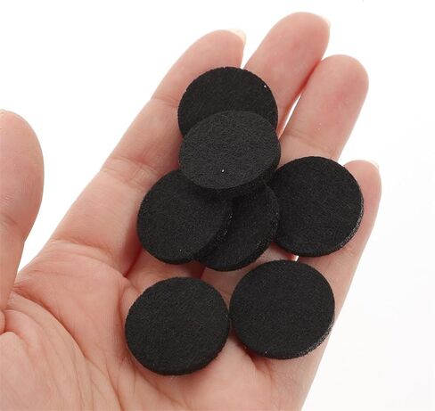 IMIKEYA 100pcs Essential Oil Diffuser Pads for Necklace and Car - Cotton Refill Pads for Aromatherapy - Compatible with Oil Diffusers and Aroma Jewelry for Home and Travel in Saudi Arabia