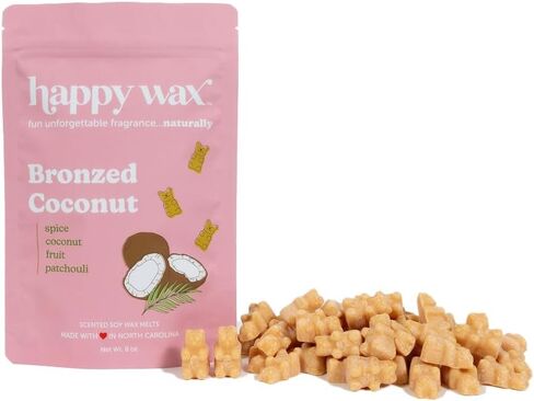 Happy Wax Tropical Tropical Perc Scudent Wax Melts - Natural Strong Stramed Wax Melts ussing w/Ossent in Kuwait
