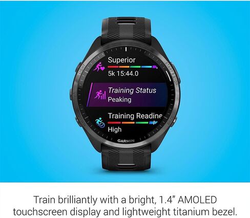 Garmin 010-02809-01 Forerunner 965 Running Smartwatch Whitestone and Powder Gray | Official USA Partner Model | Bundle with 2 YR CPS Enhanced Protection Pack in Saudi Arabia