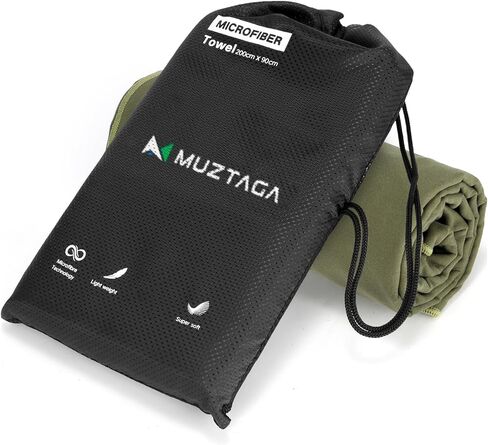 منشفة الشاطئ المصنوعة من الألياف الدقيقة مثالية للسفر والرياضة والتخييم والسباحة واليوجا والتجفيف السريع في صالة الألعاب الرياضية وخالية من الرمال وصغيرة الحجم وخفيفة الوزن وذات قدرة على الامتصاص in Kuwait