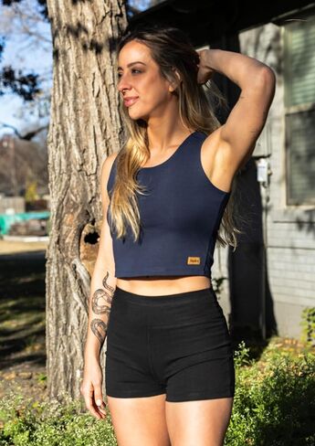 Asatre Women's Hemp Yoga Shorts, Hemp Shorts, Eco-Friendly Hemp Shorts in Kuwait