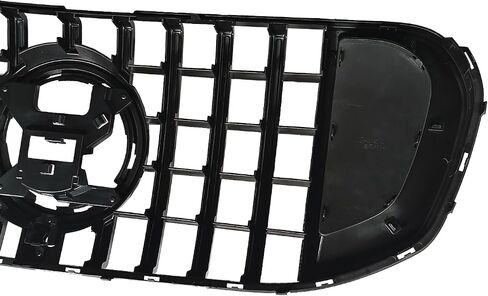 X167 Grille-شبكة ألياف الكربون لعام 2020-2023 Mercedes-Benz X167 GLS450 GLS580 أمامي شواء ث/ثقب الكاميرا الأسود in Saudi Arabia