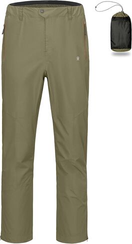 Little Donkey Andy Men's Rain Pants Waterproof Lightweight Overpants Windproof Outdoor Pants for Hiking, Golf, Fishing in Saudi Arabia