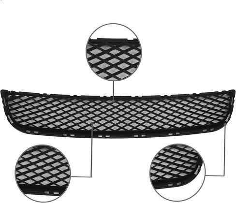 Partsflow Front Pumper Grille Lower Grill Black for 2012 2013 2014 2015 2017 2017 Buick Verano GM1036173 22824481 in Kuwait