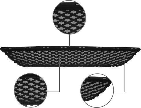 Partsflow Front Pumper Grille Lower Grill Black for 2012 2013 2014 2015 2017 2017 Buick Verano GM1036173 22824481 in Kuwait
