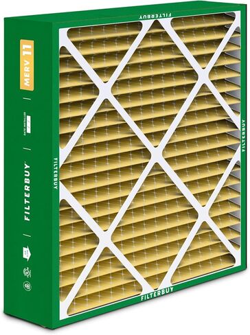 Filterbuy 20x21x5 Air Filter MERV 11 Allergen Defense (2-Pack), Pleated HVAC AC Furnace Air Filters Replacement for Lennox, Emerson, and Electro-Air (Actual Size: 19.88 x 20.50 x 4.38 Inches) in Saudi Arabia
