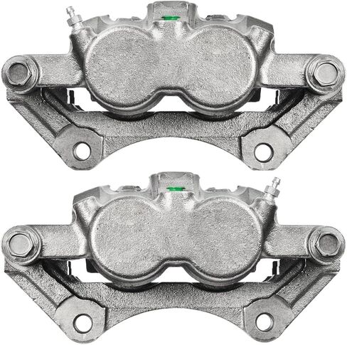 AutoShack Front Brake Calipers Set of Assembly with Bracket Replacement for Lincoln MKT 2009-2012 MKS 2009-2019 Ford Flex 2010-2019 Taurus 2011-2019 Explorer Driver and Passenger Side BC3082PR in Saudi Arabia