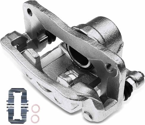 A-Premium Disc Brake Caliper Assembly with Bracket Compatible with Select Hyundai Models - Genesis 2009 2010 2011 - Rear Left Driver Side in Saudi Arabia