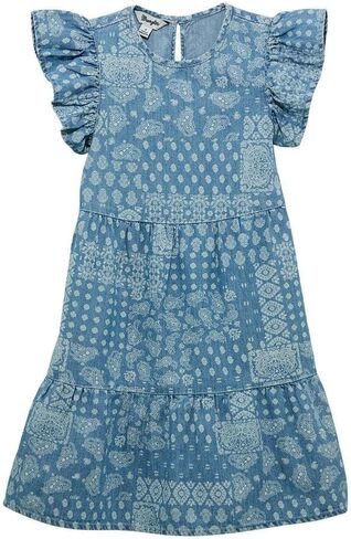 Wrangler Girl's Western Denim Dress in Saudi Arabia
