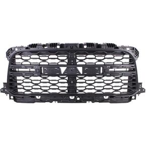 Front Grille Assembly - Black Mesh - Compatible with 2019-2023 Ram 2500 Tradesman (without Camera Option) in Saudi Arabia