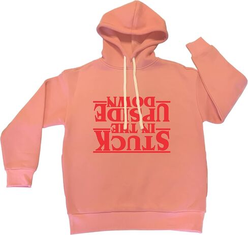 Go All Out Stuck In The Upside Down Mens Women Youth Sweatshirt Hoodie in Saudi Arabia
