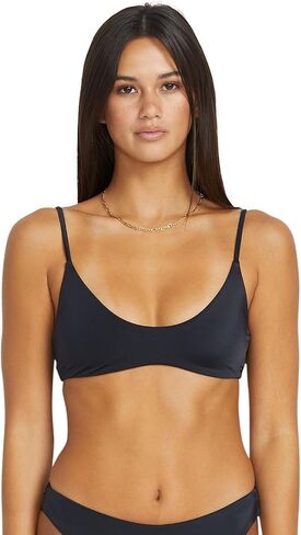 Volcom Women's Standard Simply Seamless Crop Bikini Top in Saudi Arabia