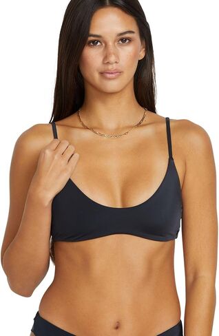 Volcom Women's Standard Simply Seamless Crop Bikini Top in Saudi Arabia