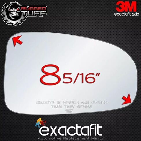 extrectafit 8399r Side Mirror Mirror Glass Replace Repater مع 2000 2001 2002 2003 2004 2005 Chevy Impala in Saudi Arabia