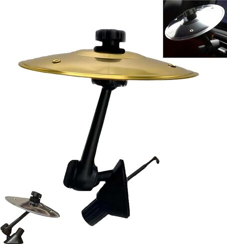 Car cymbal air outlet, car impact cymbal, Car Cymbal Air Vent make your driving more fun, easy clip-on riding for music lovers, Compact Durable Accessory for All ﻿ in Saudi Arabia