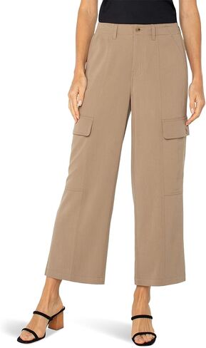 ليفربول نساء البضائع Hi-Rise Curgo Crop Straight Pant 26 " in Saudi Arabia